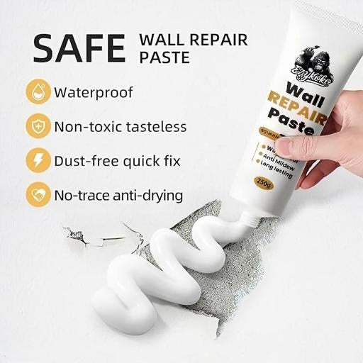 Wall repair paste wall crack repair, crack filler paste, wall hole filler waterproof.