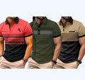 Blissbell Men’s Printed Collar Polo Neck
Half Sleeve T-Shirt Combo Pack of 3