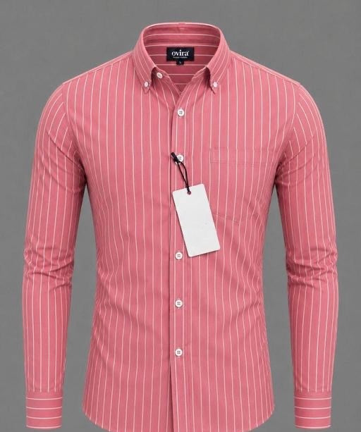 Men’s Shirts | Trending Old money Men’s Stripes Formal Shirts