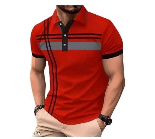 Blissbell Men’s Printed Collar Polo Neck
Half Sleeve T-Shirt Combo Pack of 3