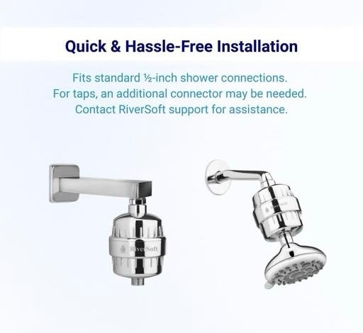 20 Stage Water Filter for Bathroom and pipes | Hard Water Softner | Chemicals (Chlorine,etc) remover |