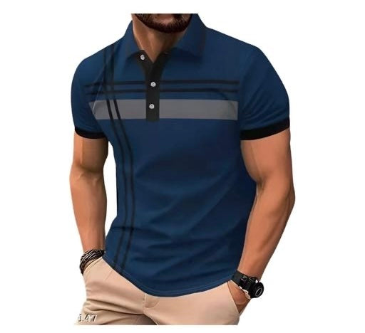 Blissbell Men’s Printed Collar Polo Neck
Half Sleeve T-Shirt Combo Pack of 3