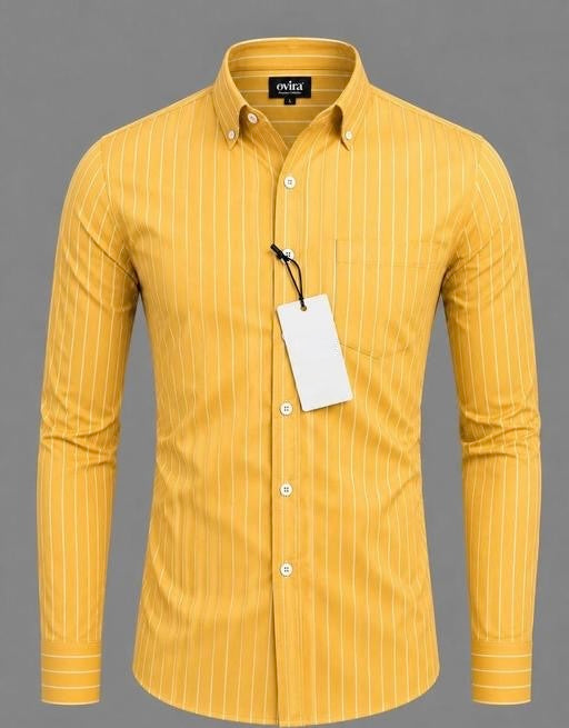 Men’s Shirts | Trending Old money Men’s Stripes Formal Shirts
