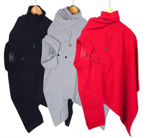 Men’s Round neck polo T shirts pack of 3