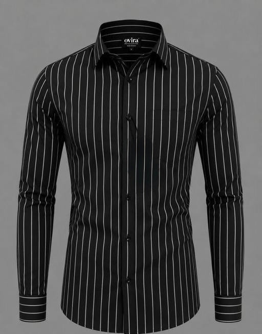 Men’s Shirts | Trending Old money Men’s Stripes Formal Shirts